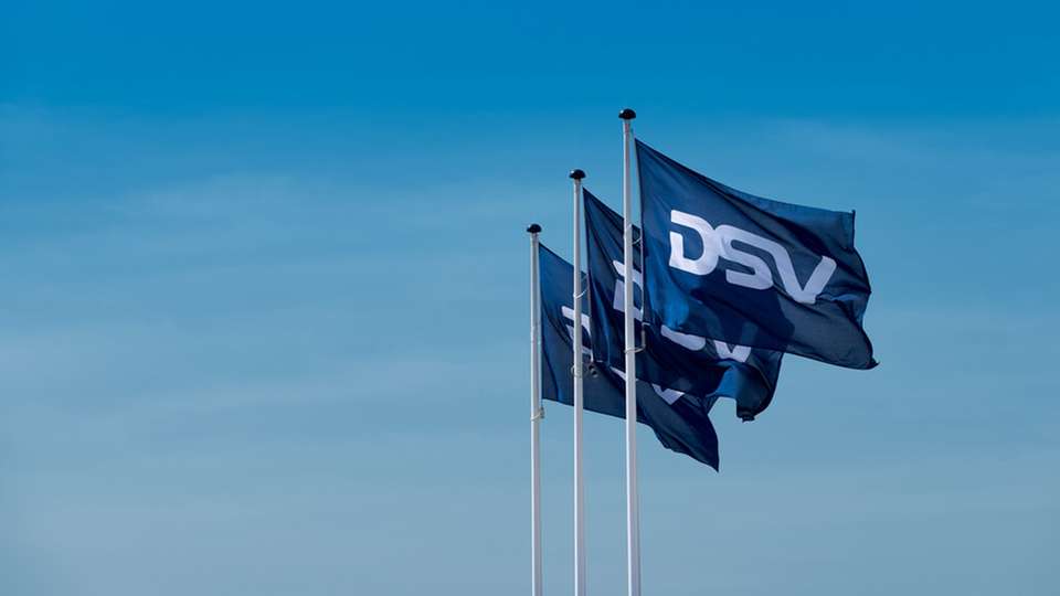 Der DSV-Hauptsitz in Hedehusene, Dänemark.