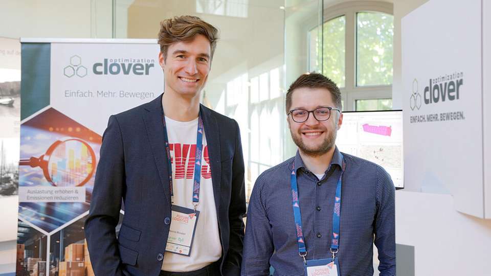 Maurice Morabe und Dr. Leopold Kuttner, die Co-Founder von Clover Optimization (v.l.)