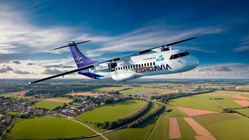 2026 soll ein Demonstrationsflug mit einem wasserstoffelektrischen Flugzeug stattfinden.