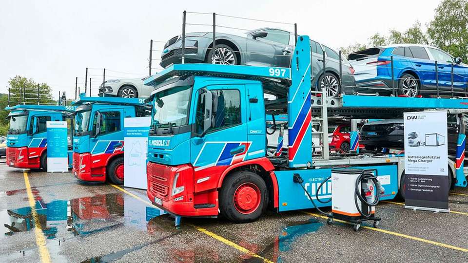 Die neuen Autotransporter sind vollelektrisch.